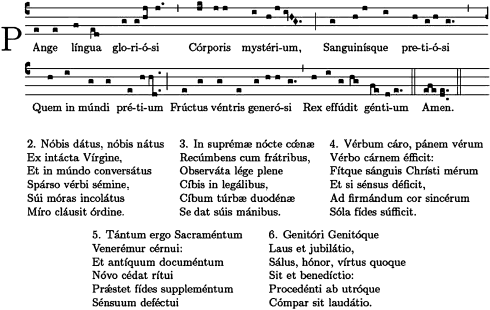 Pange lingua
